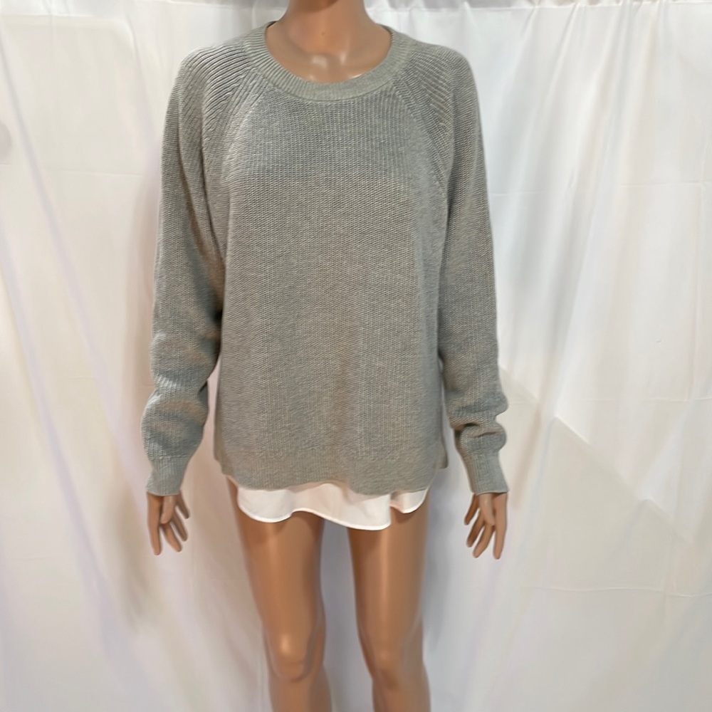 Lauren Ralph Lauren Layered Cable-Knit Sweater - Picture 2 of 8
